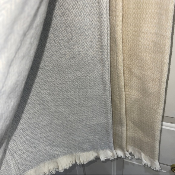 Antonio Salgado Throw Blanket BCI Cotton Blend Colorblock 50x63” Made Portugal - Picture 10 of 12